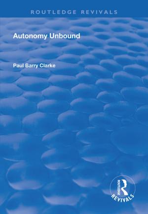 Cover of the book Autonomy Unbound by Cristina Gabriela Badescu