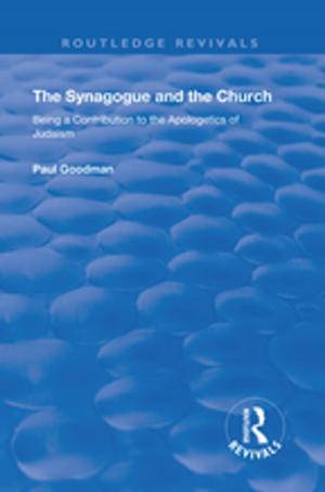 Book cover of The Synagogue and the Church