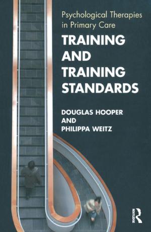 Book cover of Training and Training Standards