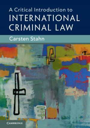 Cover of the book A Critical Introduction to International Criminal Law by Luca Amendola, Shinji Tsujikawa