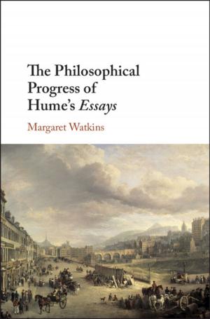 Cover of the book The Philosophical Progress of Hume's Essays by David V. Thiel