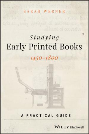 Cover of the book Studying Early Printed Books, 1450-1800 by David V. Canter