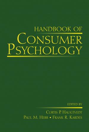 Cover of the book Handbook of Consumer Psychology by 