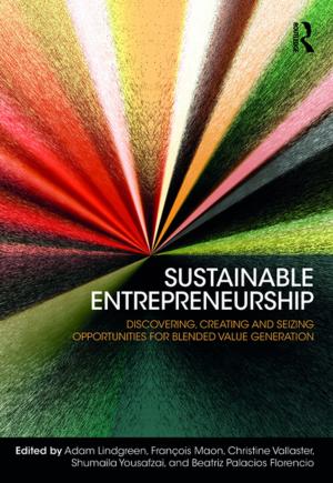 Cover of the book Sustainable Entrepreneurship by Joseph Redfearn