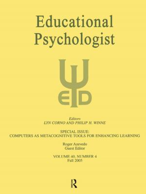 Cover of the book Computers as Metacognitive Tools for Enhancing Learning by Jospeh Canning