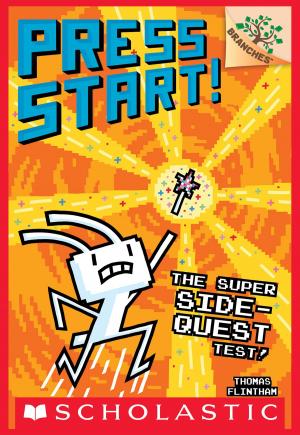 Cover of the book The Super Side-Quest Test!: A Branches Book (Press Start! #6) by Geronimo Stilton