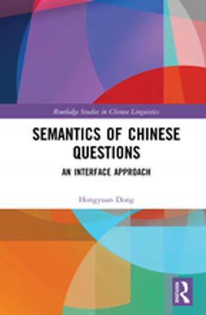 Cover of the book Semantics of Chinese Questions by Judi Bamford, Keith J. Topping