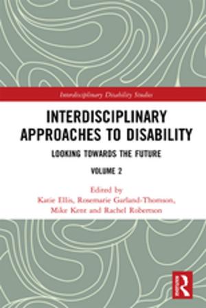 Cover of Interdisciplinary Approaches to Disability