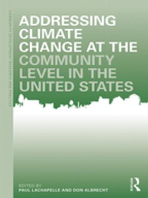 Cover of the book Addressing Climate Change at the Community Level in the United States by Fred Gardaphe