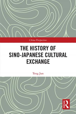 Book cover of The History of Sino-Japanese Cultural Exchange