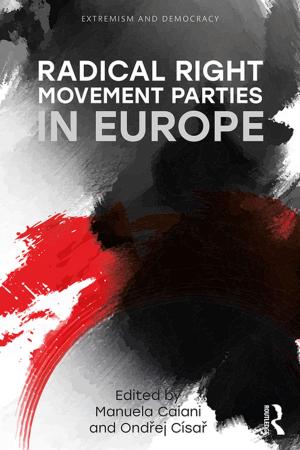 Cover of the book Radical Right Movement Parties in Europe by Jukka Kilpi