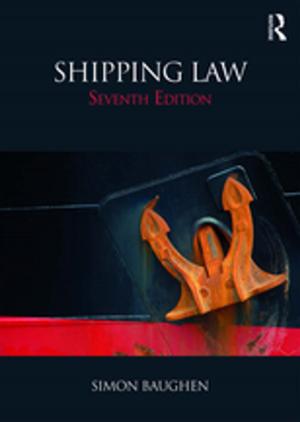 Cover of the book Shipping Law by Salomón Vargas García, Edgar González Peredo, Fernando Martínez García de León