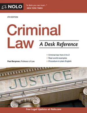 Cover of the book Criminal Law by Ilona Bray, J.D., Richard Link, Attorney