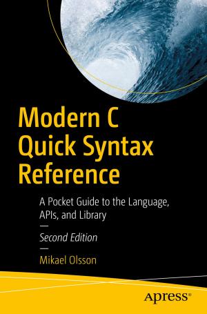 Book cover of Modern C Quick Syntax Reference