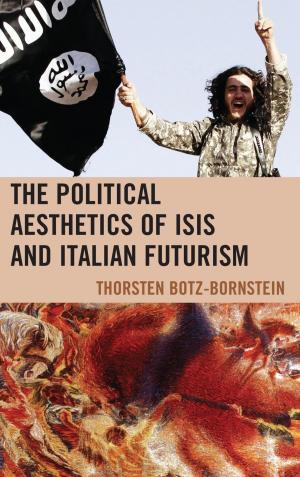 Book cover of The Political Aesthetics of ISIS and Italian Futurism