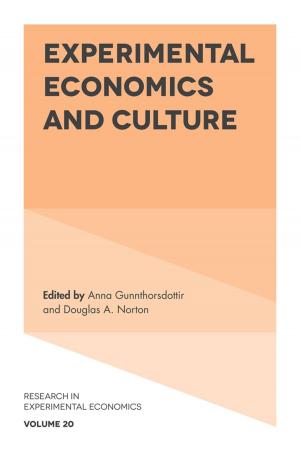 Cover of the book Experimental Economics and Culture by 