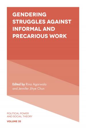 Cover of the book Gendering Struggles Against Informal and Precarious Work by 