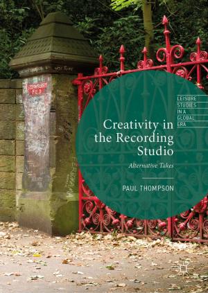 Book cover of Creativity in the Recording Studio