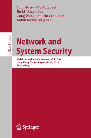 Cover of the book Network and System Security by Madrean Schober