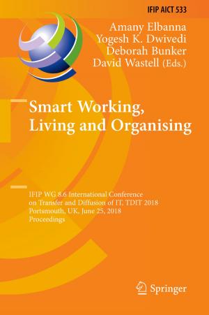 Cover of the book Smart Working, Living and Organising by Olli-Pekka Hilmola