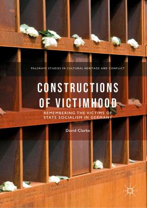 Book cover of Constructions of Victimhood