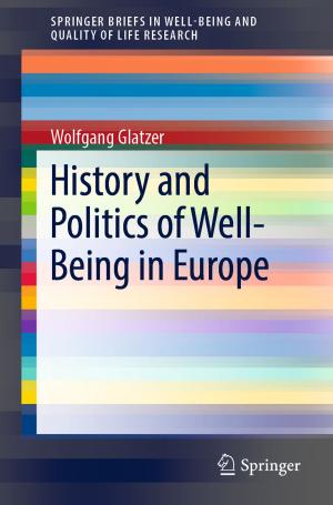 Cover of the book History and Politics of Well-Being in Europe by Mark Anglin Harris