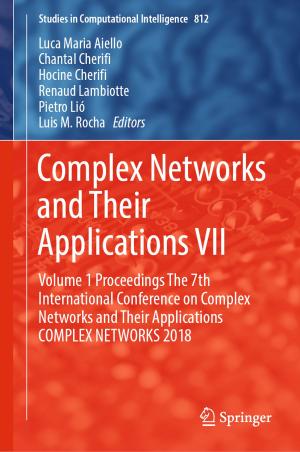 Cover of the book Complex Networks and Their Applications VII by Jessica Lindblom