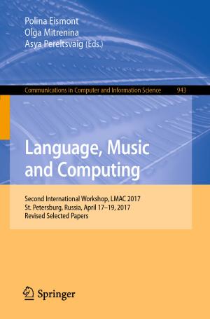 Cover of the book Language, Music and Computing by Angelo Angelini