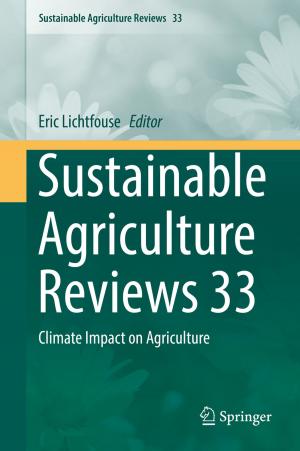 Cover of the book Sustainable Agriculture Reviews 33 by Melanie Adrian