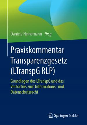 Cover of the book Praxiskommentar Transparenzgesetz (LTranspG RLP) by 