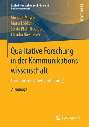 Book cover of Qualitative Forschung in der Kommunikationswissenschaft
