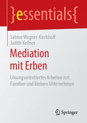 Cover of the book Mediation mit Erben by Ralf T. Kreutzer