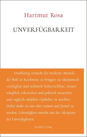 Cover of the book Unverfügbarkeit by Anthologie