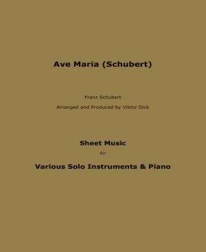 Cover of the book Ave Maria (Schubert) by Albert Karsai