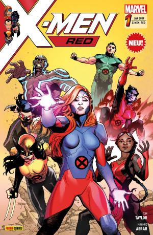 Cover of the book X-Men: Red 1 - Gedankenspiele by Frank Doyle, Dick Ayers, Rod Ollerenshaw, Tony De Zuniga, Bill Yoshida, Dan DeCarlo, Rex Lindsey, Martin Greim