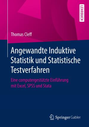 Cover of the book Angewandte Induktive Statistik und Statistische Testverfahren by 