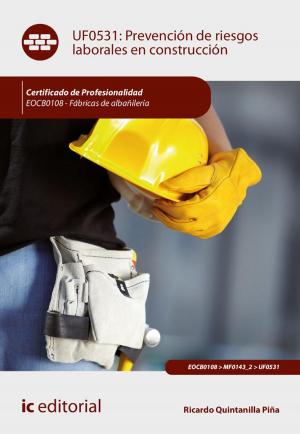 Cover of the book Prevención de Riesgos Laborales en Construcción. EOCB0108 by Eduardo Jáuregui Cantón