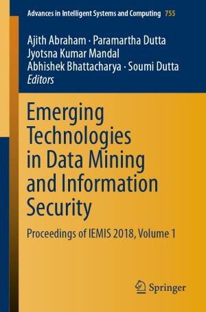 Cover of the book Emerging Technologies in Data Mining and Information Security by Yixia Wei