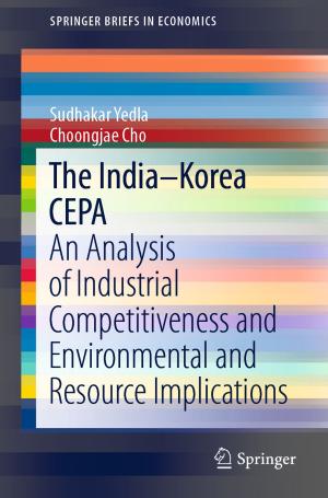 Cover of the book The India–Korea CEPA by Yanzhong Wang