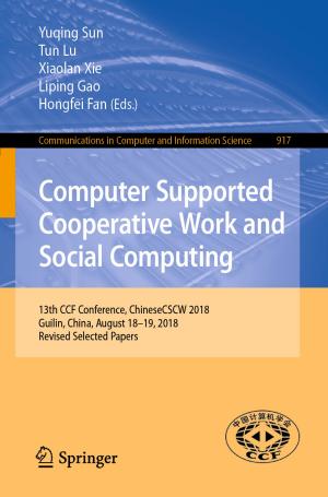 Cover of the book Computer Supported Cooperative Work and Social Computing by Jeff Shearer, Megan Hills