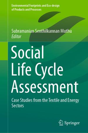 Cover of the book Social Life Cycle Assessment by Tian-You  Fan