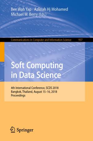 Cover of the book Soft Computing in Data Science by Masaki Kawashima