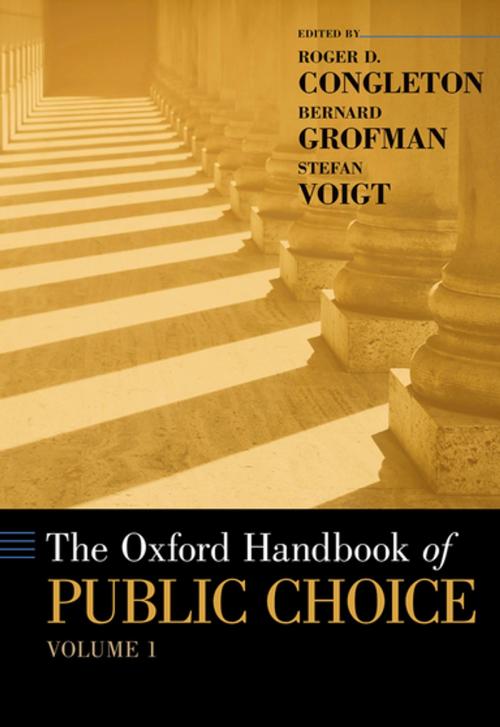 Cover of the book The Oxford Handbook of Public Choice, Volume 1 by , Oxford University Press