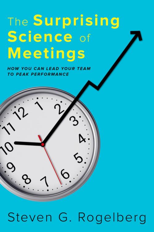 Cover of the book The Surprising Science of Meetings by Steven G. Rogelberg, Oxford University Press