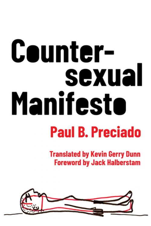 Cover of the book Countersexual Manifesto by Paul B. Preciado, Columbia University Press