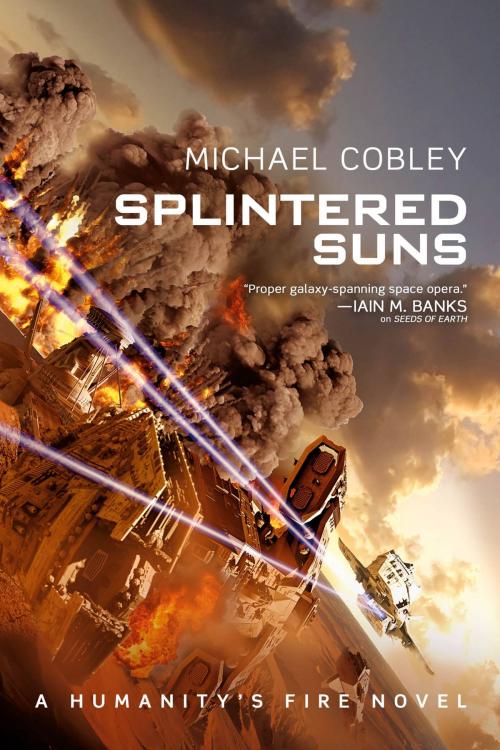 Cover of the book Splintered Suns by Michael Cobley, Orbit