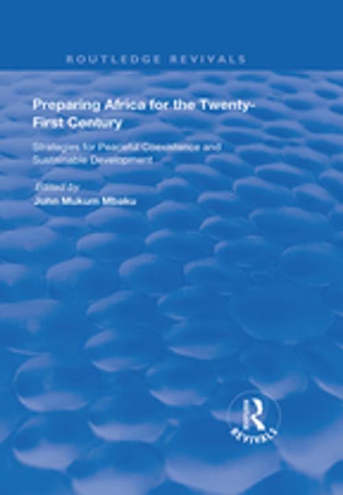 Cover of the book Preparing Africa for the Twenty-First Century by , Taylor and Francis