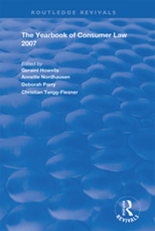 Cover of the book The Yearbook of Consumer Law 2007 by , Taylor and Francis