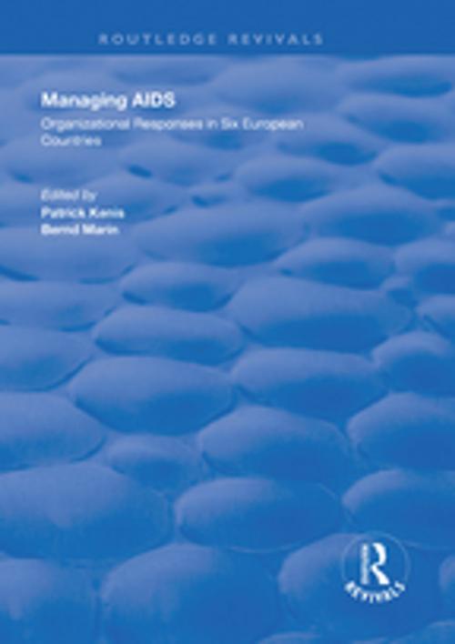 Cover of the book Managing AIDS by Patrick Kenis, Bernd Marin, Taylor and Francis