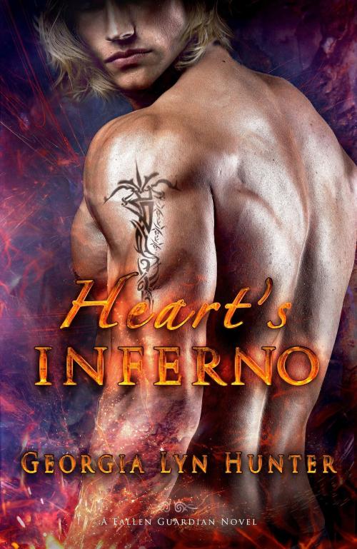 Cover of the book Heart's Inferno (Fallen Guardians 4) by Georgia Lyn Hunter, Georgia Lyn Hunter